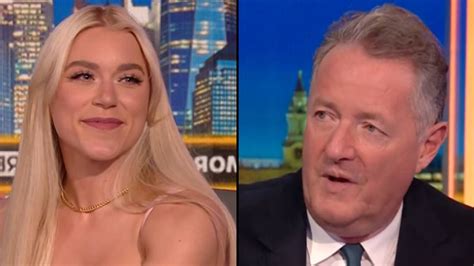 OnlyFans’ Elle Brooke says she made Piers Morgan ‘look stupid’。